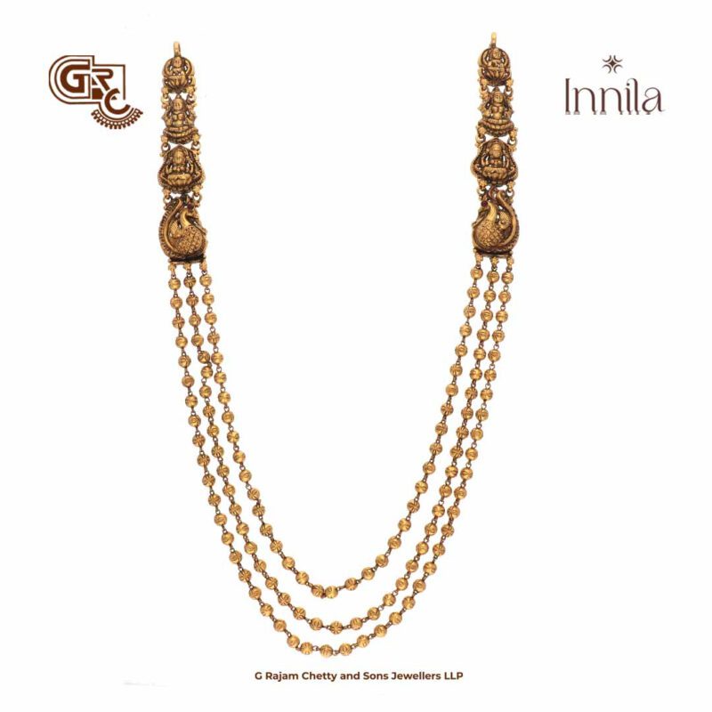 Antique 3 Layer Gold Plated Haram