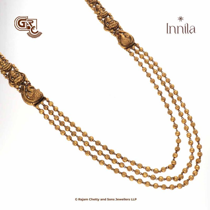 Antique 3 Layer Gold Plated Haram