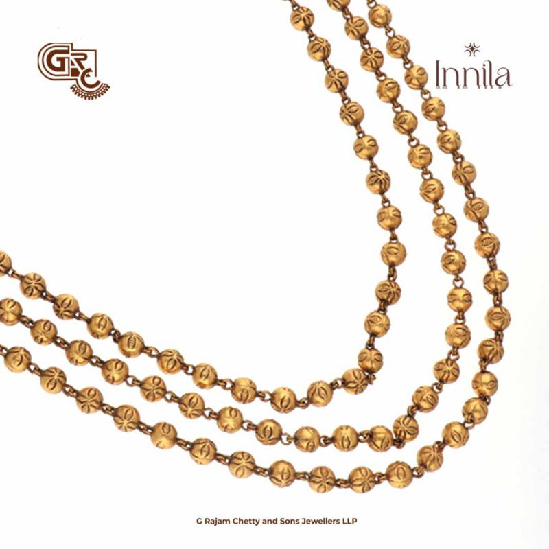 Antique 3 Layer Gold Plated Haram