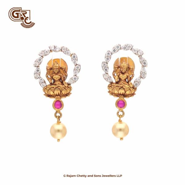 Lakshmi Stone Fancy Earring Lakshmi Stone Fancy Earring