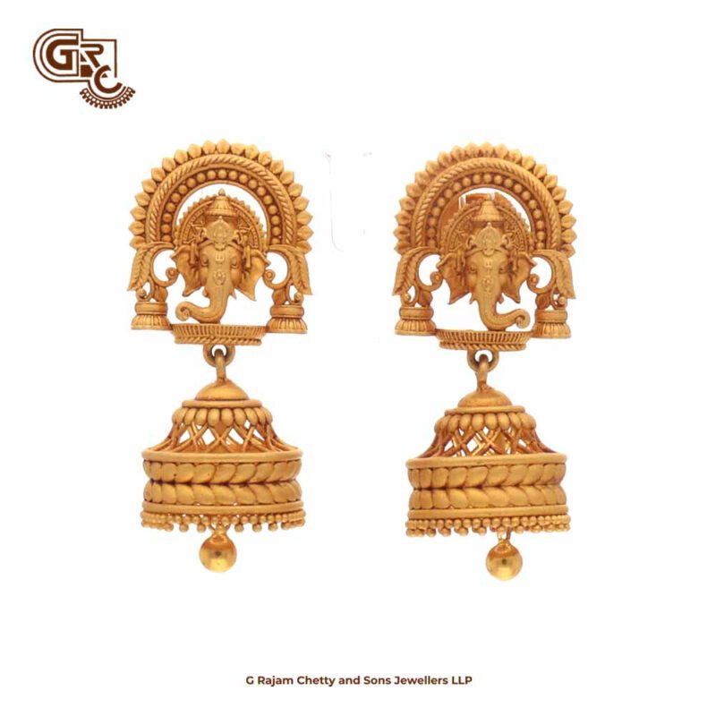 Loard Ganesha Jimikki Earring