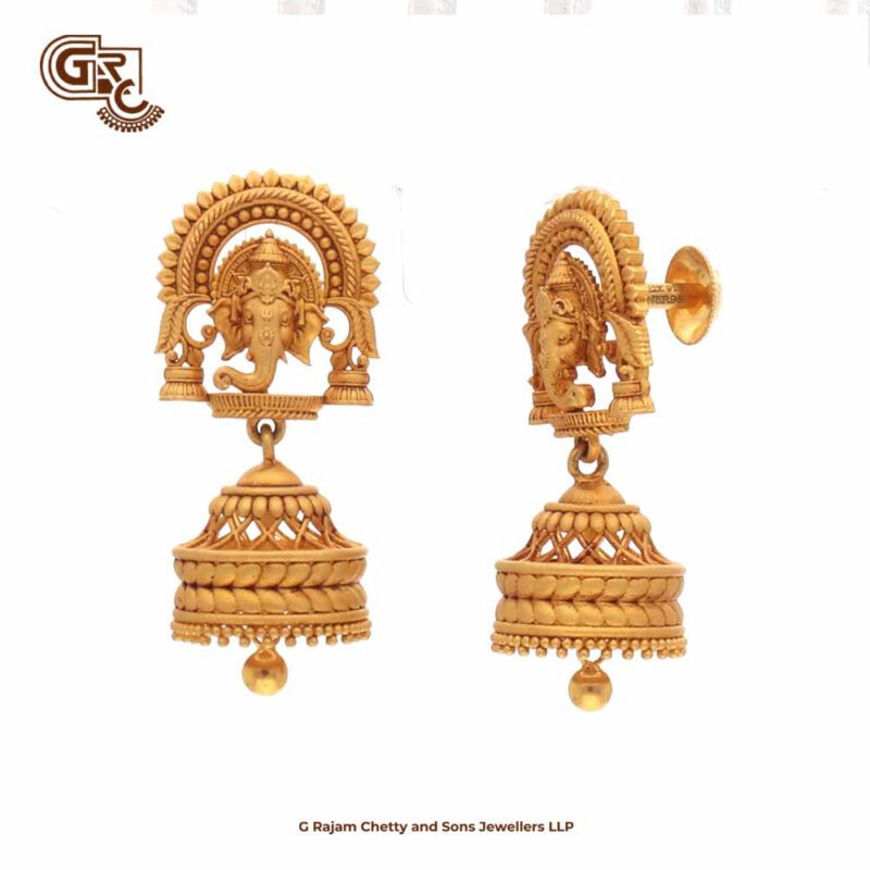 Loard Ganesha Jimikki Earring