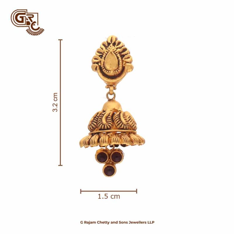 Antique Floral Jimikki Earring