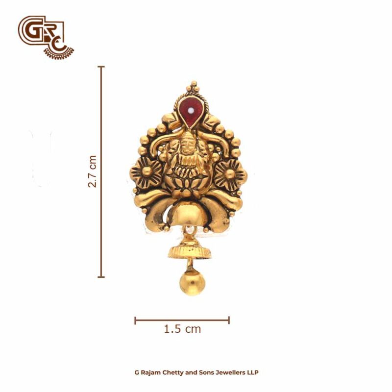 Antique Lakshmi Drop Earring