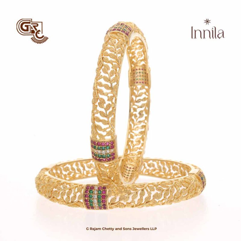 Leaf Floral Innila Bangle