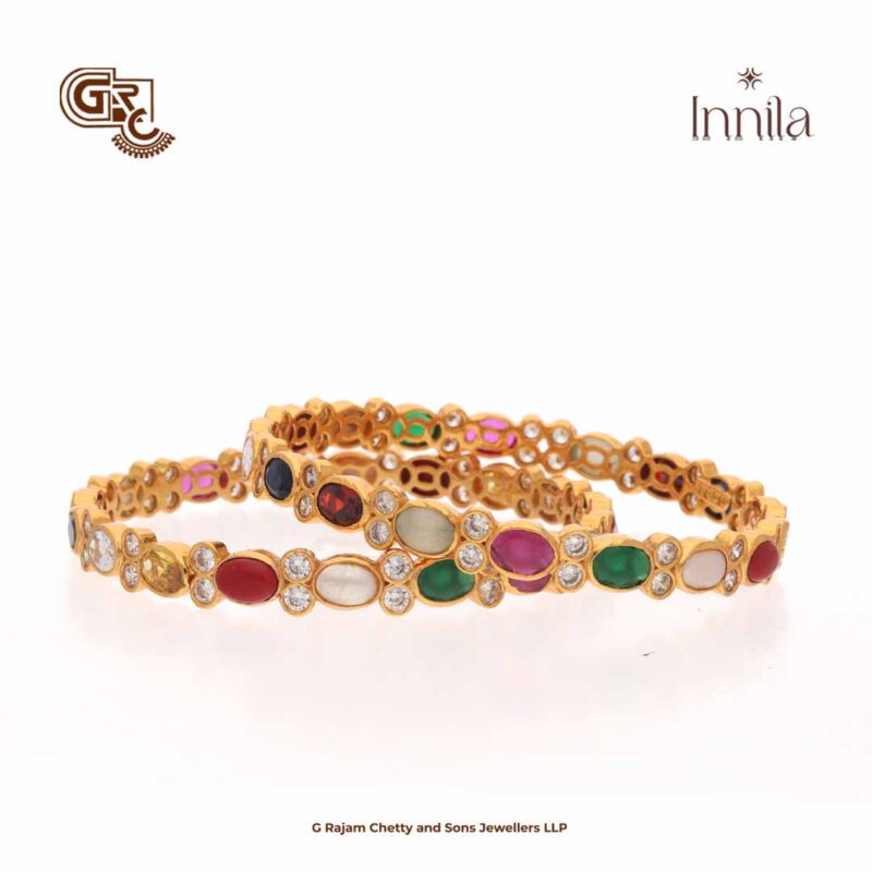 Navarathna Stones Innila Bangle