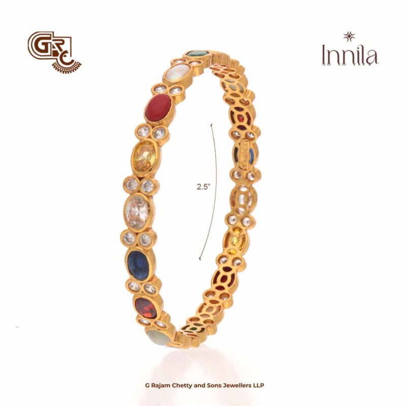 Navarathna Stones Innila Bangle