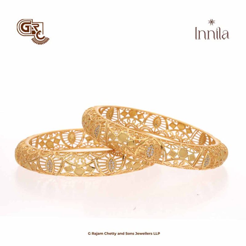 Leaf Floral Innila Bangle