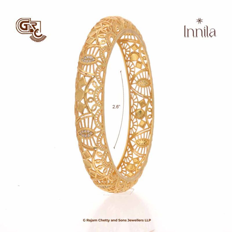 Leaf Floral Innila Bangle