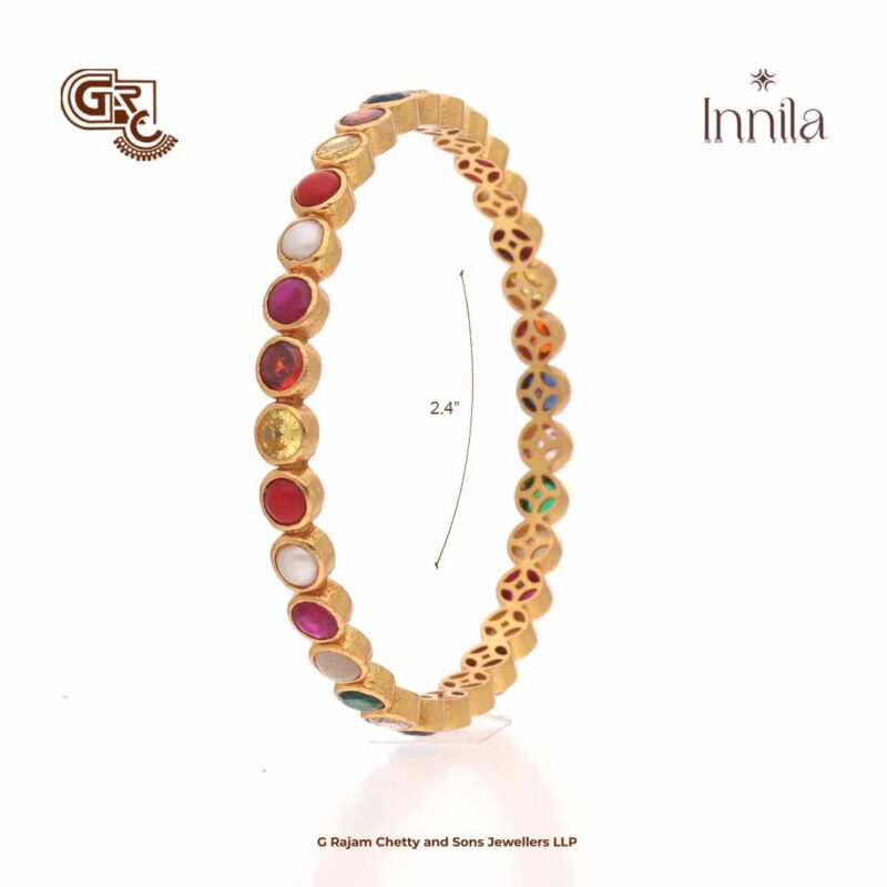 Navarathna Stone Innila Bangle