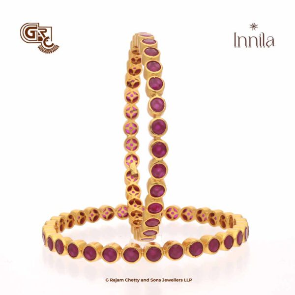 Ruby Stone Innila Bangle Ruby Stone Innila Bangle