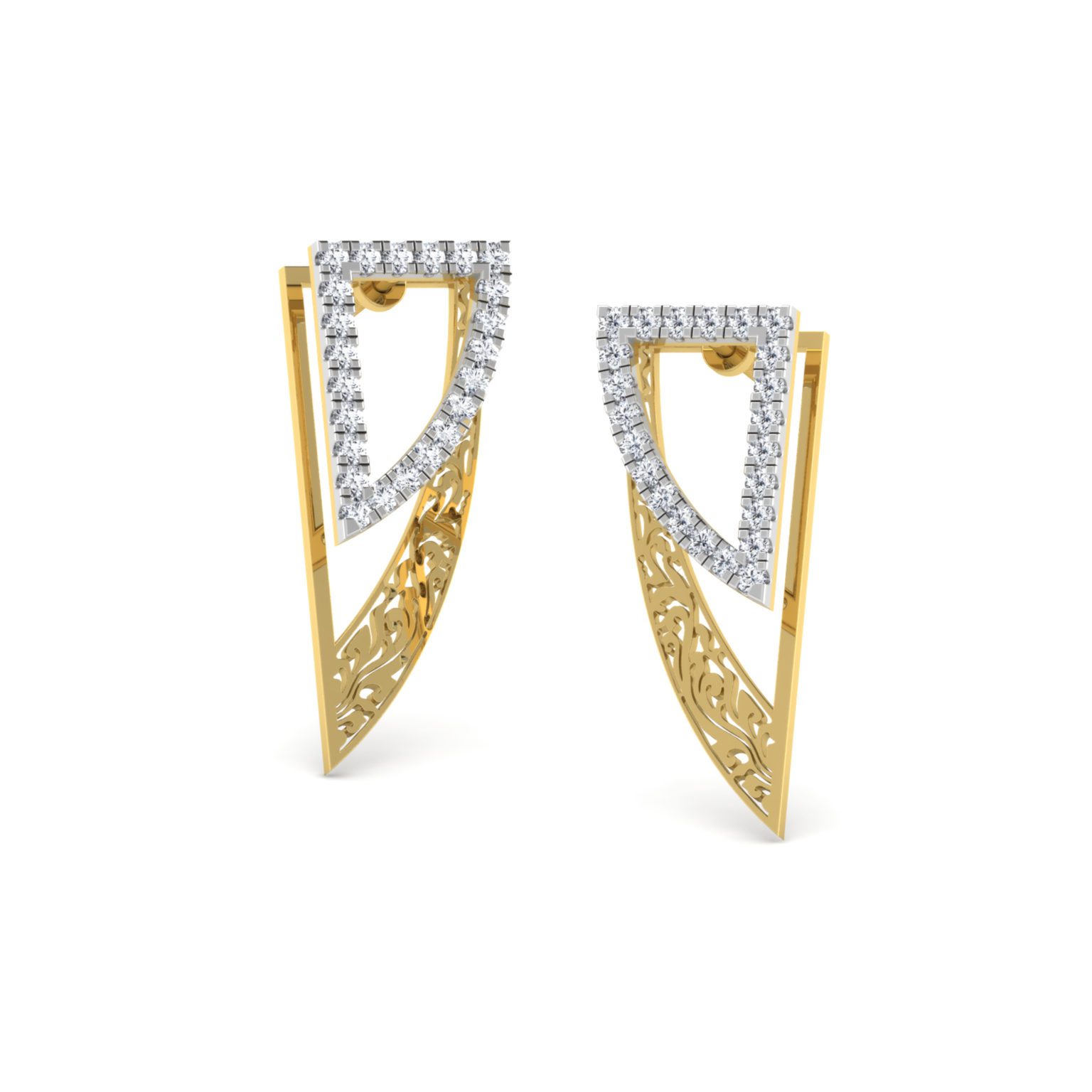 Rhombus Earring Collection – 18 KT – RMDG ADER – 524