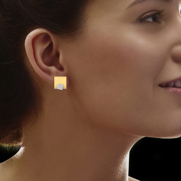 Blocky Earring Collection – 18 KT – RMDG ADER – 525