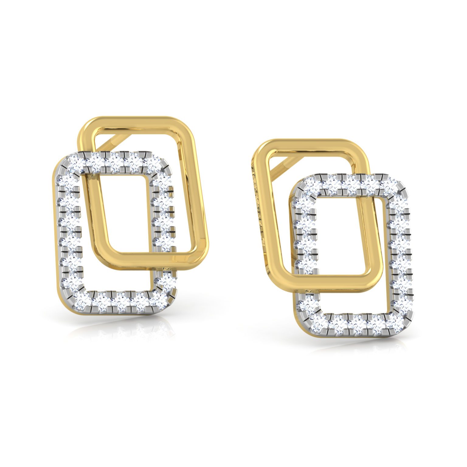 Blocky Earring Collection – 18 KT – RMDG ADER – 544
