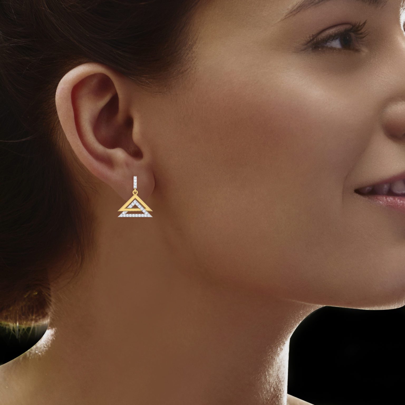 Rhombus Earring Collection – 18 KT – RMDG ADER – 546