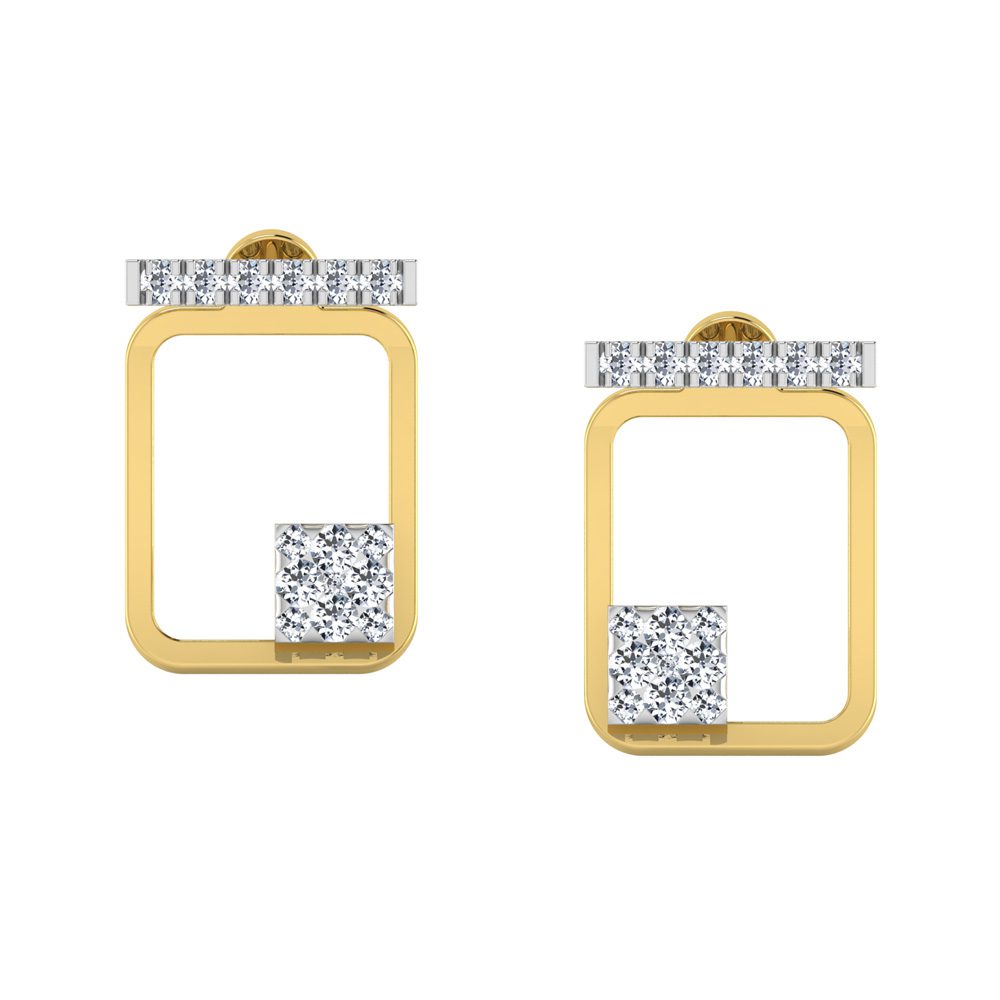 Blocky Earring Collection – 18 KT – RMDG ADER – 502
