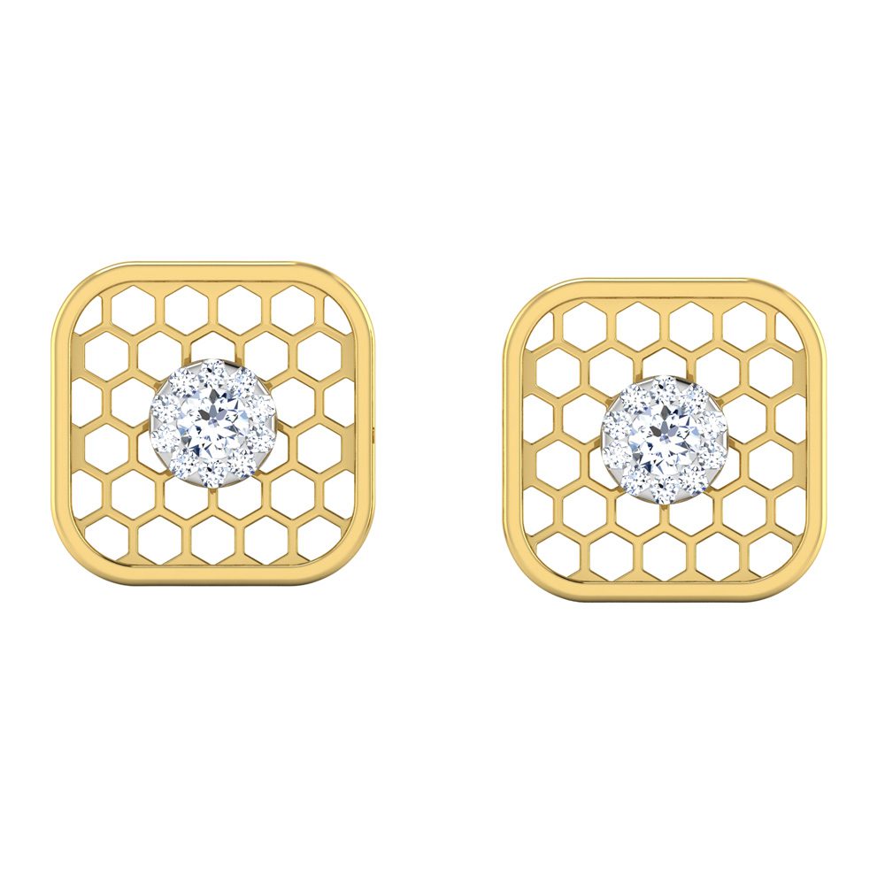 Rhombus Earring Collection – 18 KT – RMDG ADER – 597