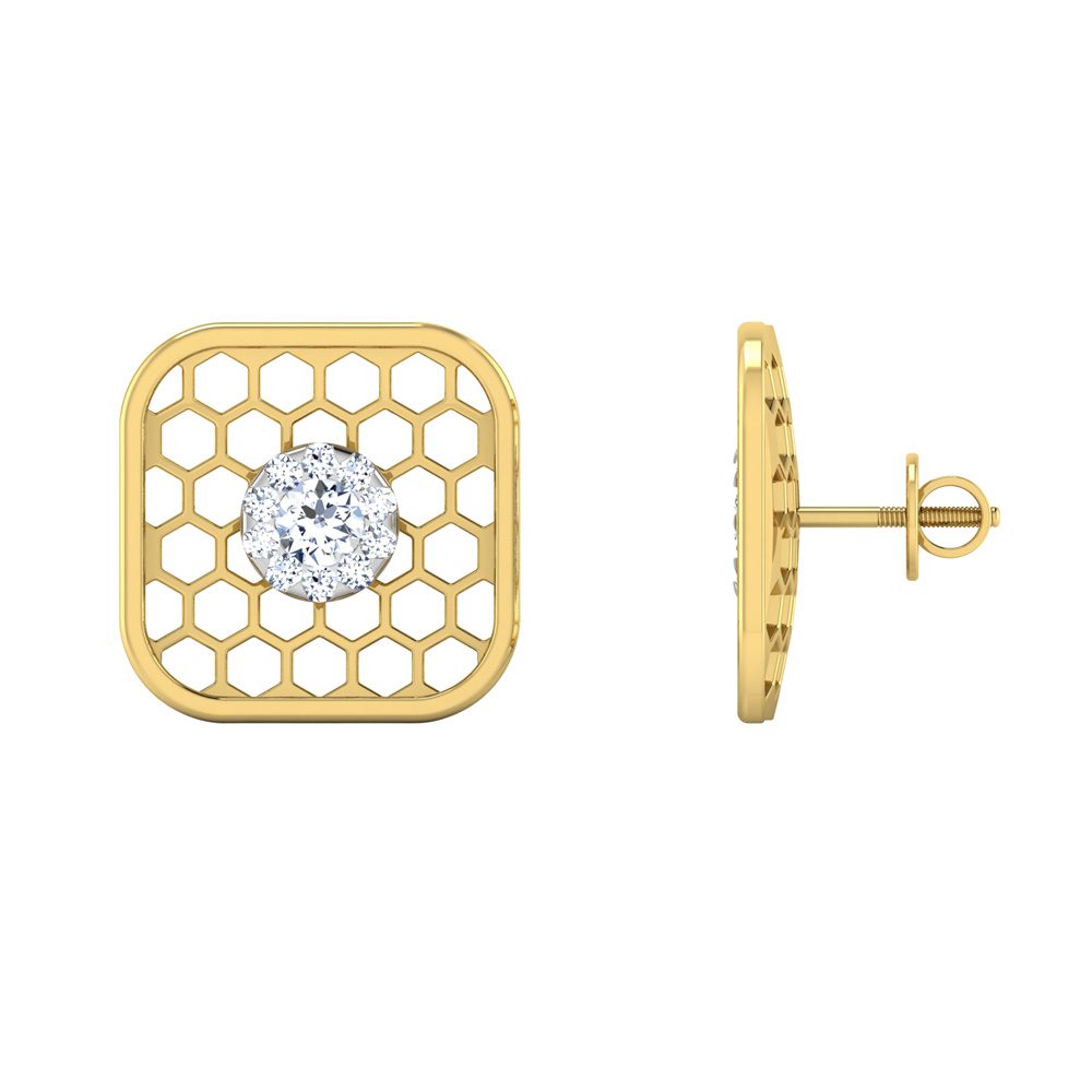 Rhombus Earring Collection – 18 KT – RMDG ADER – 597