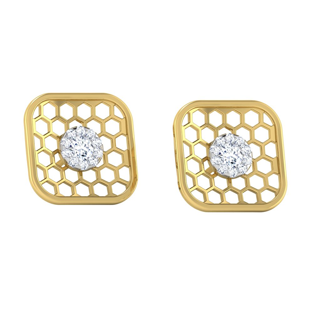 Rhombus Earring Collection – 18 KT – RMDG ADER – 597