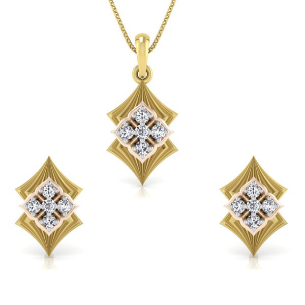 Pendant Earrings Collection – 18 KT- RMDG ADPER- 0143