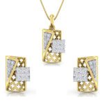 Pendant Earrings Collection – 18 KT- RMDG ADPER- 0153