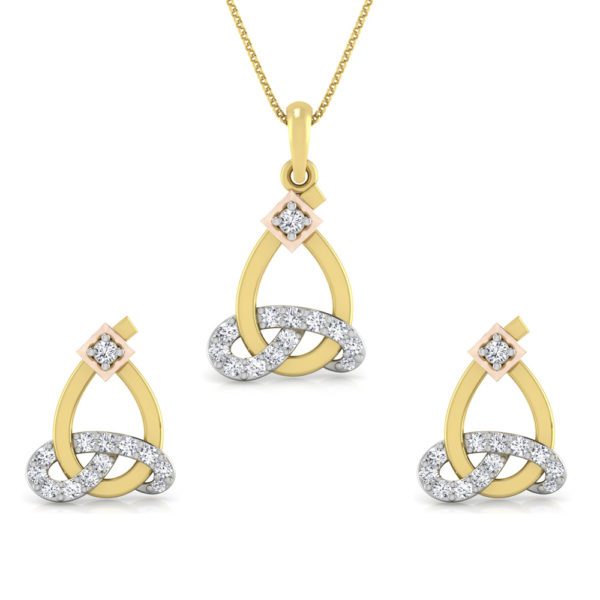 Pendant Earrings Collection – 18 KT- RMDG ADPER- 0161