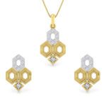 Pendant Earrings Collection – 18 KT- RMDG ADPER- 0162