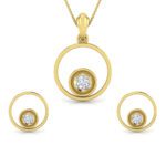 Pendant Earrings Collection – 18 KT- RMDG ADPER- 0184