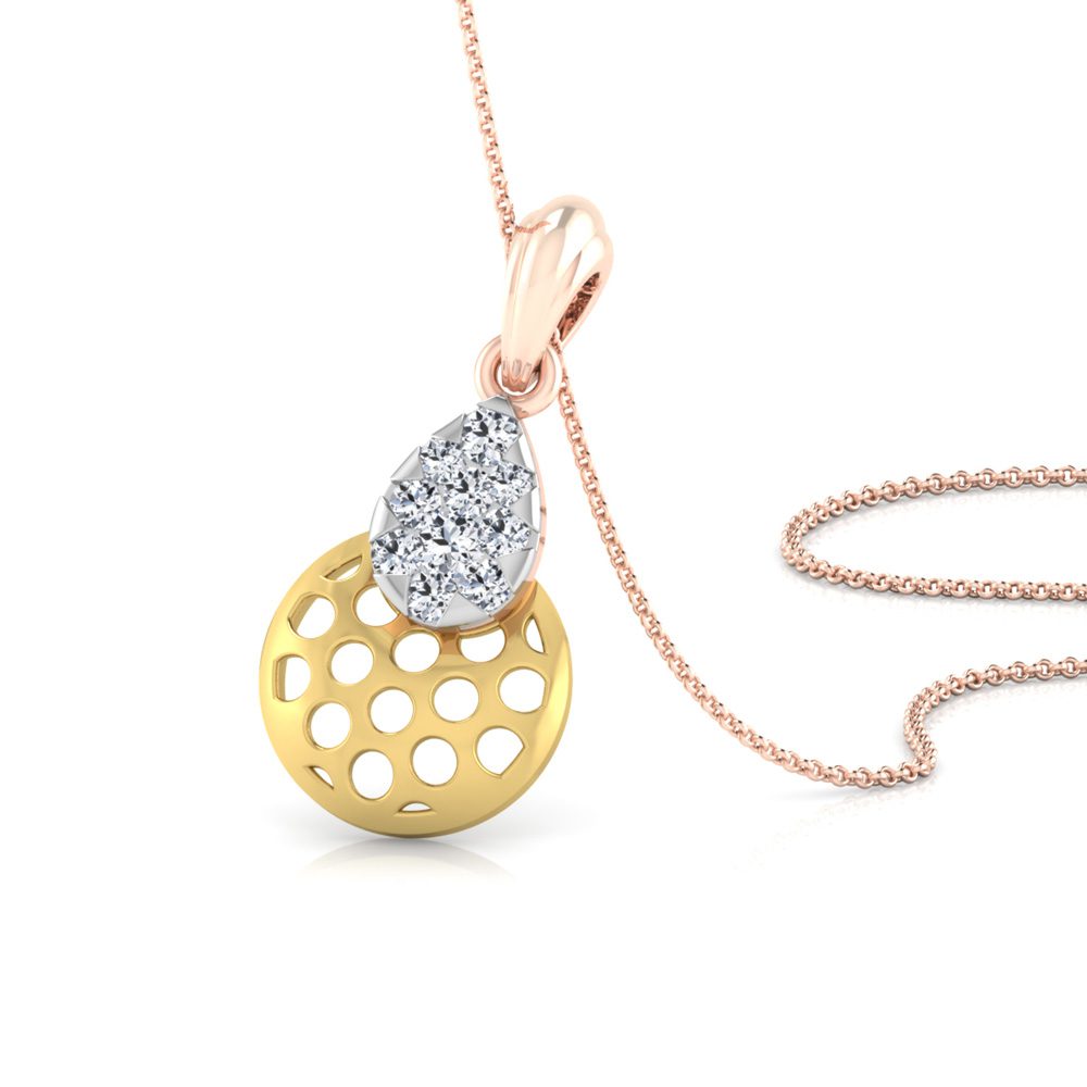Pendant Earrings Collection – 18 KT- RMDG ADPER- 0168
