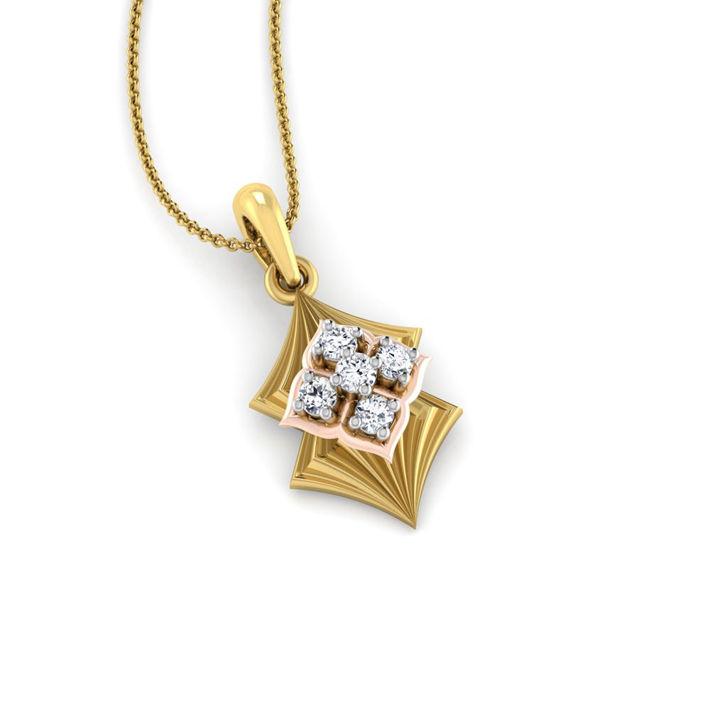 Pendant Earrings Collection – 18 KT- RMDG ADPER- 0143