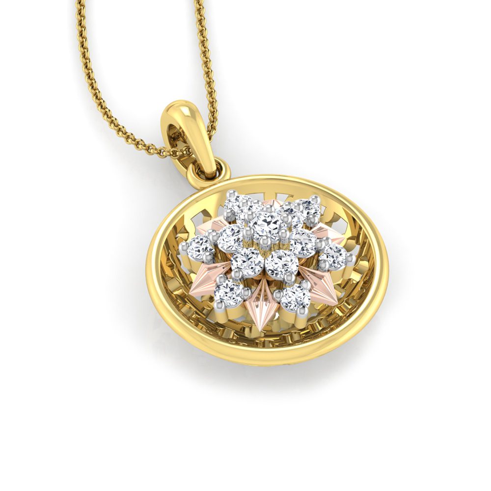 Pendant Earrings Collection – 18 KT- RMDG ADPER- 0141