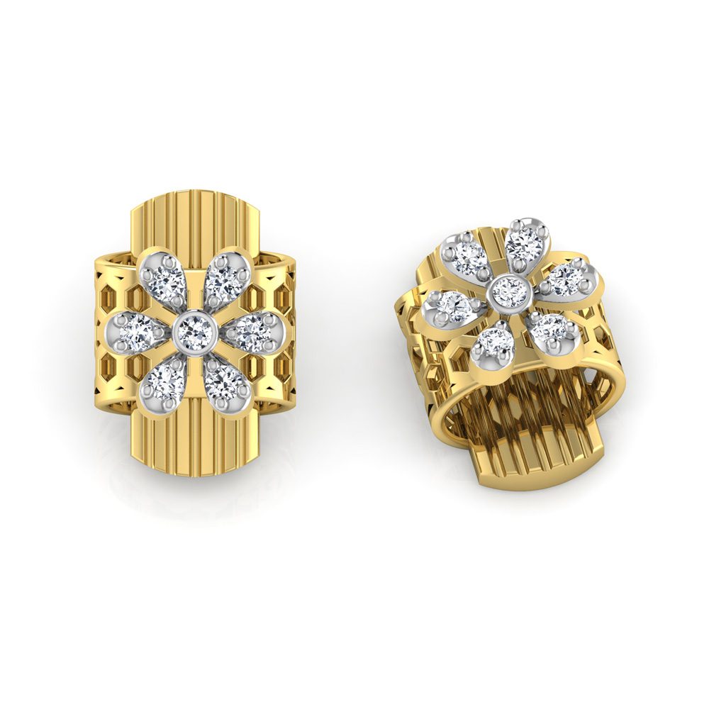 Pendant Earrings Collection – 18 KT- RMDG ADPER- 0155