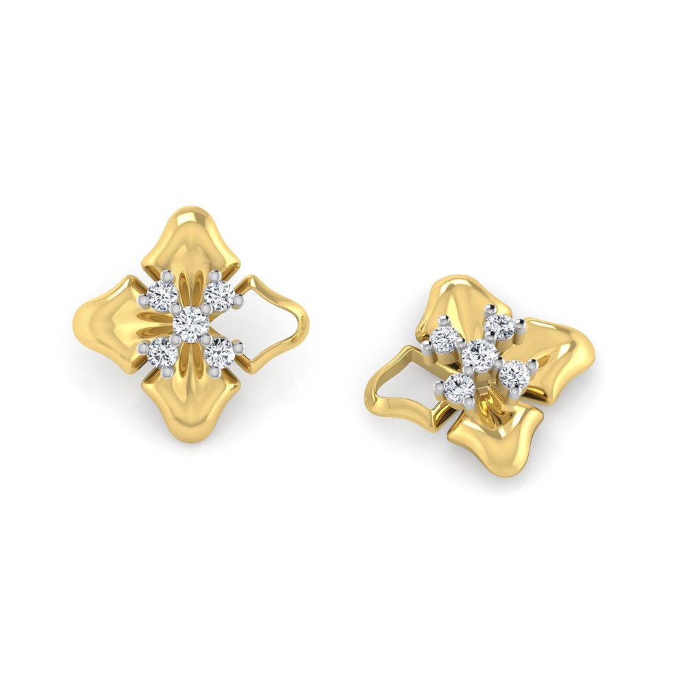 Pendant Earrings Collection – 18 KT- RMDG ADPER- 0156