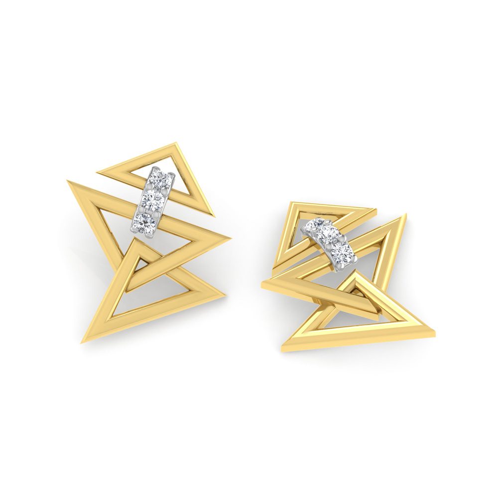 Pendant Earrings Collection – 18 KT- RMDG ADPER- 0160