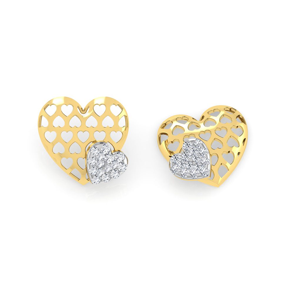 Pendant Earrings Collection – 18 KT- RMDG ADPER- 0148