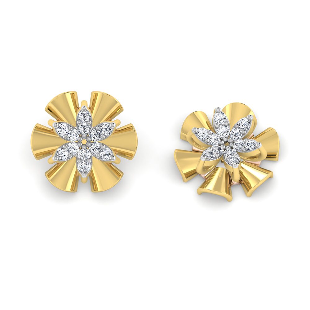 Pendant Earrings Collection – 18 KT- RMDG ADPER- 0149