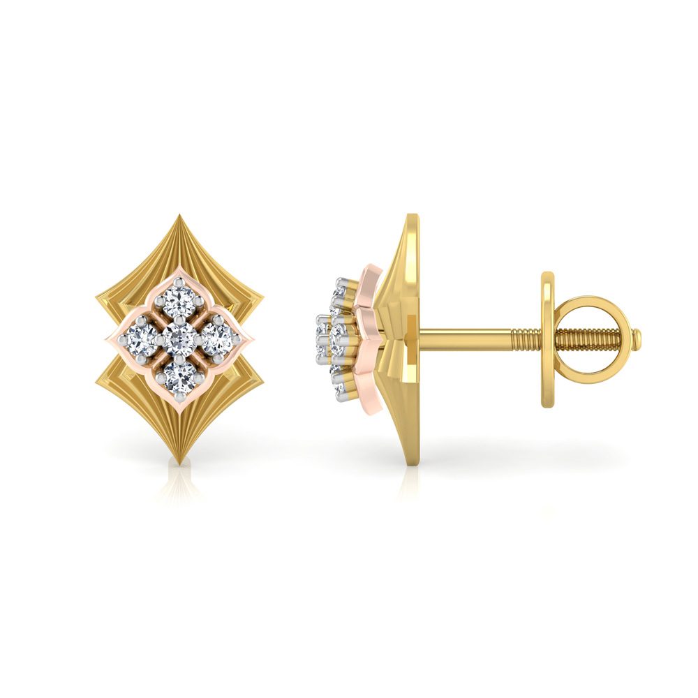 Pendant Earrings Collection – 18 KT- RMDG ADPER- 0143