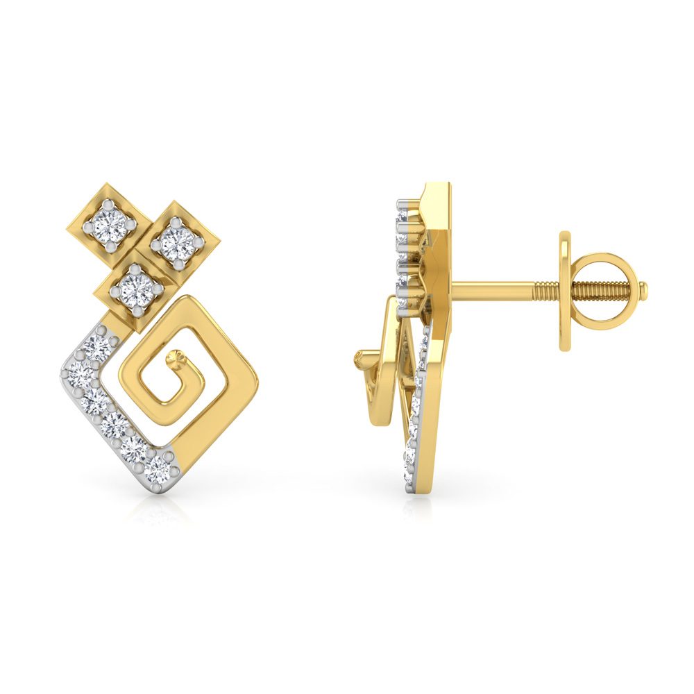 Pendant Earrings Collection – 18 KT- RMDG ADPER- 0163