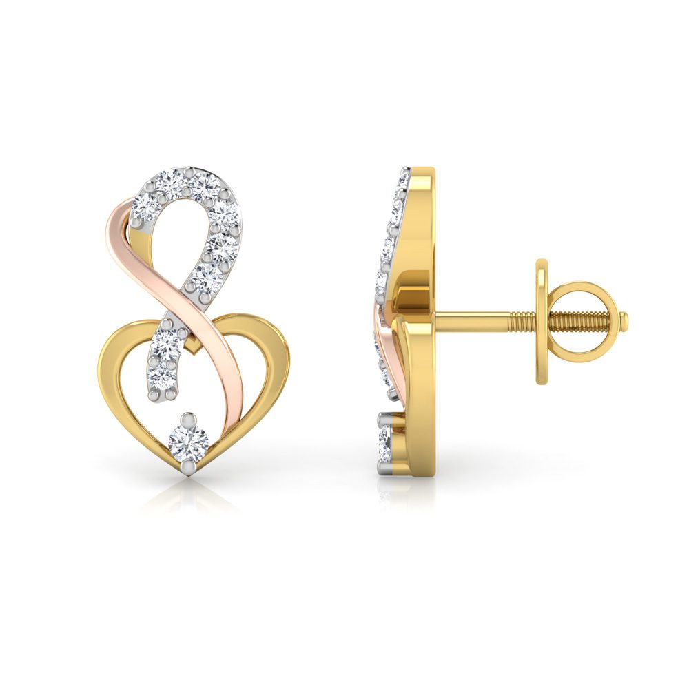 Pendant Earrings Collection – 18 KT- RMDG ADPER- 0167