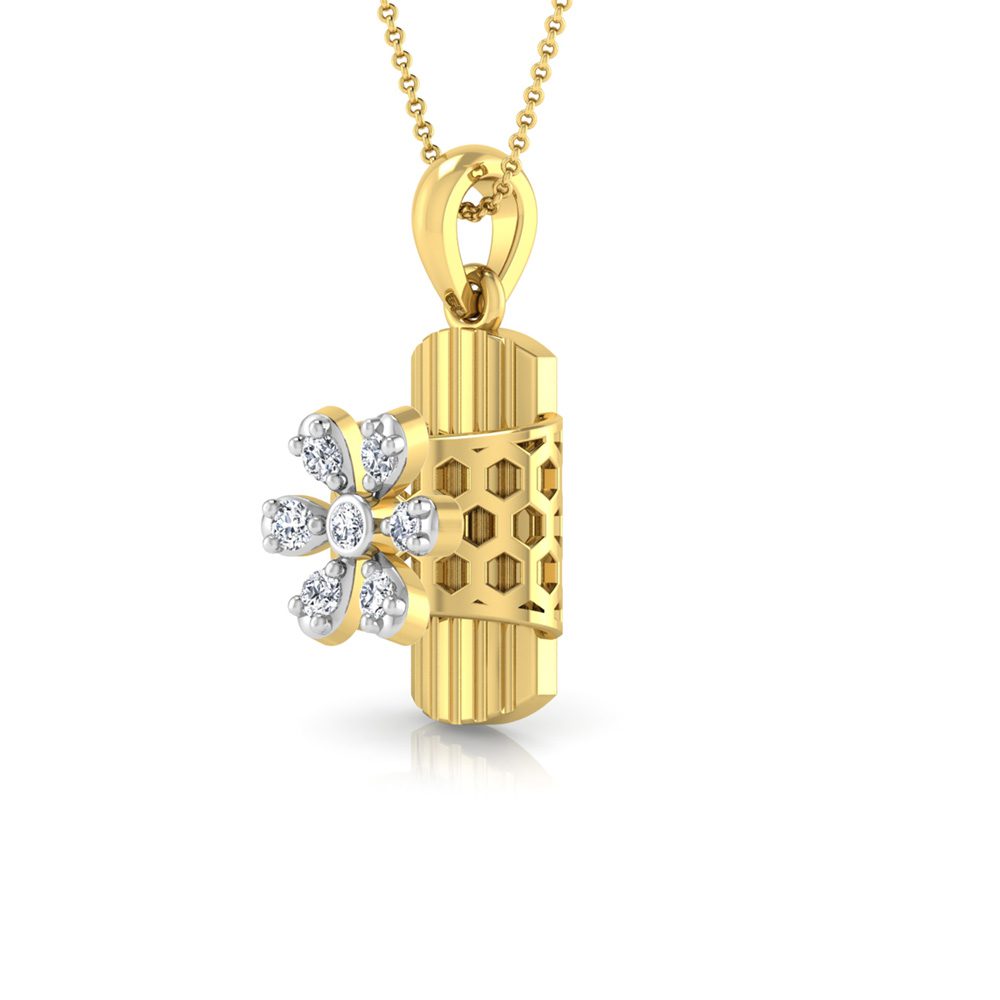Pendant Earrings Collection – 18 KT- RMDG ADPER- 0155
