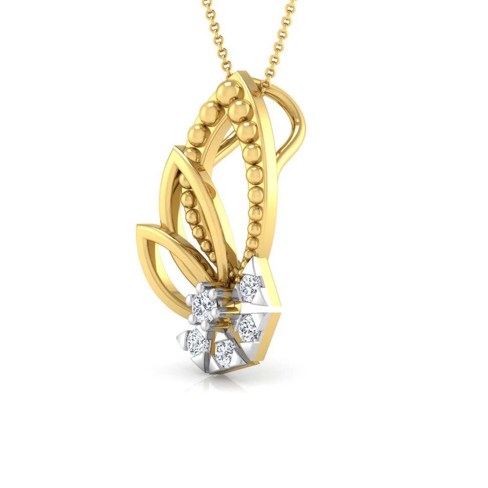 Pendant Earrings Collection – 18 KT- RMDG ADPER- 0166