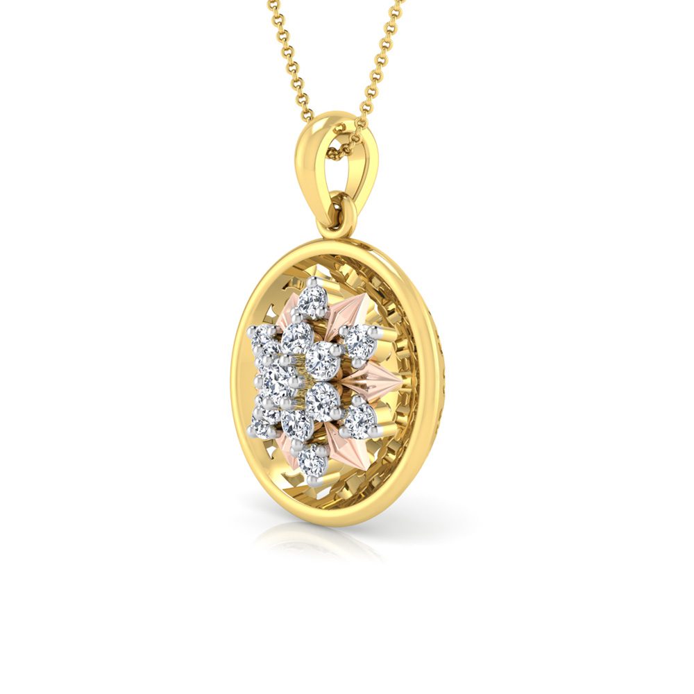 Pendant Earrings Collection – 18 KT- RMDG ADPER- 0141