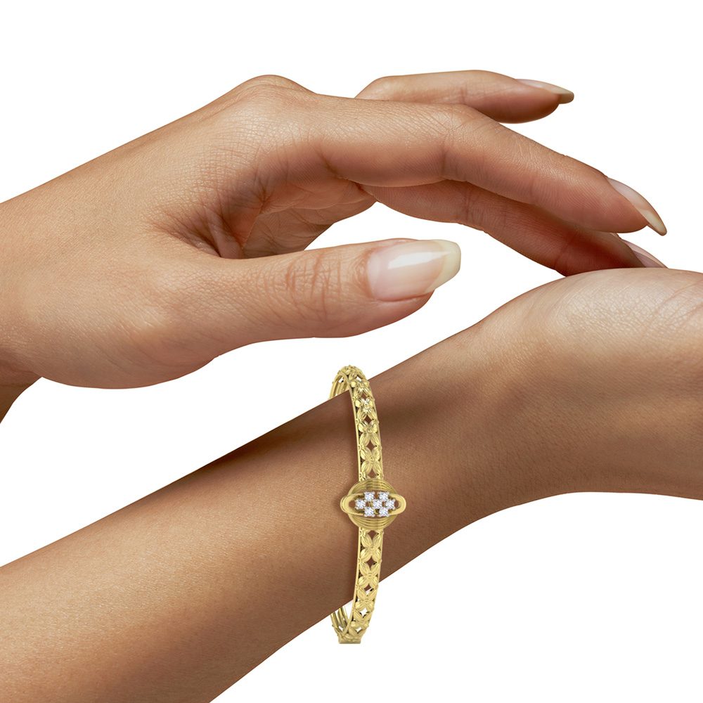 Blooming Bracelet Collection – 18 KT- RMDG ADBR- 044