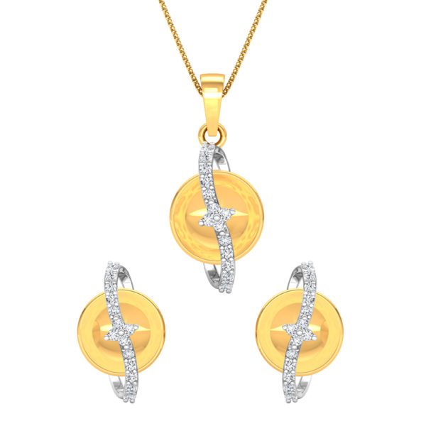 Pendant Earrings Collection – 18 KT- RMDG ADPER- 0003