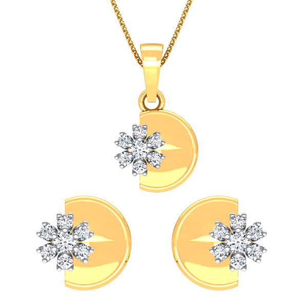 Pendant Earrings Collection – 18 KT- RMDG ADPER- 0007