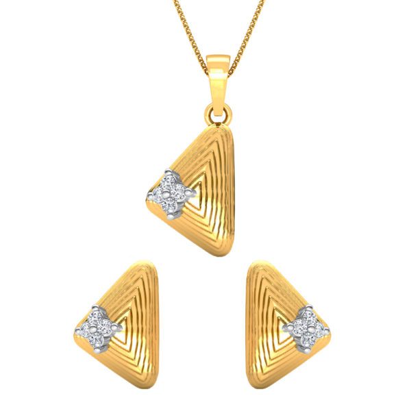 Pendant Earrings Collection – 18 KT- RMDG ADPER- 0008