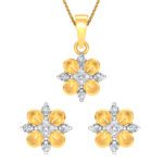 Pendant Earrings Collection – 18 KT- RMDG ADPER- 0010