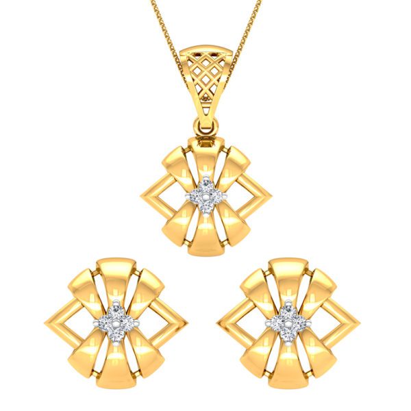 Pendant Earrings Collection – 18 KT- RMDG ADPER- 0013