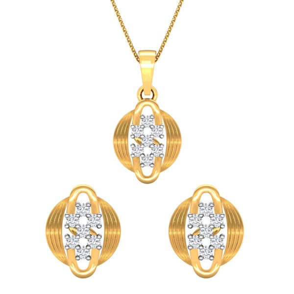 Pendant Earrings Collection – 18 KT- RMDG ADPER- 0015