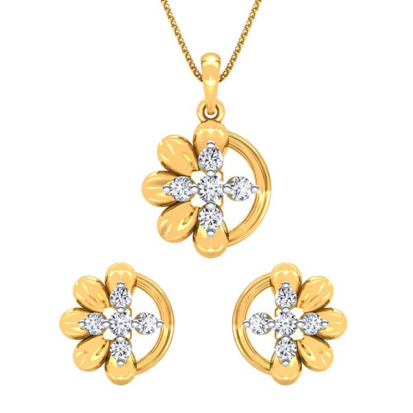 Pendant Earrings Collection – 18 KT- RMDG ADPER- 0036